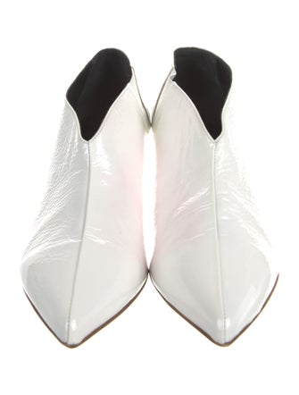 Tibi Patent Leather Mules