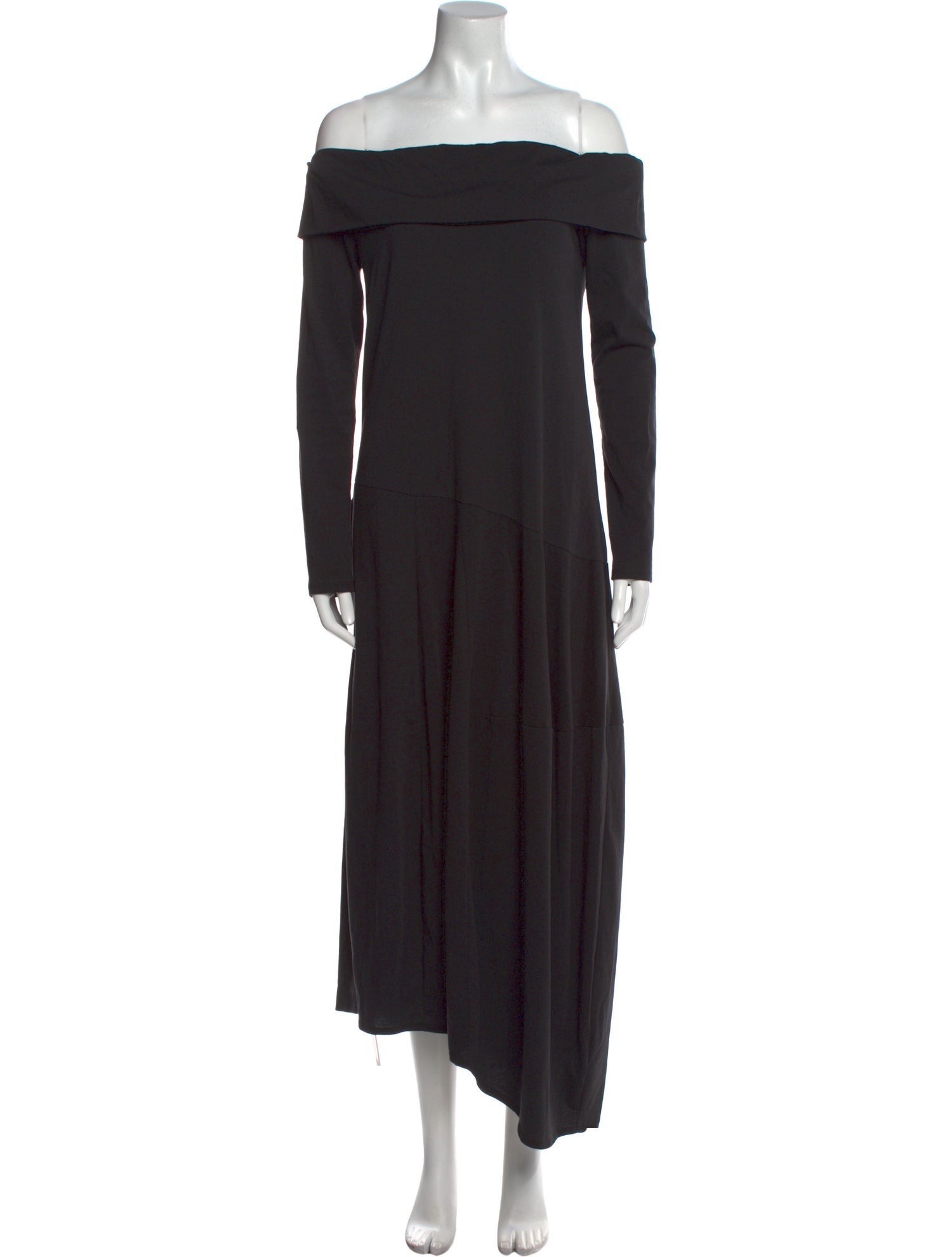Tibi Off-The-Shoulder Long Dress
