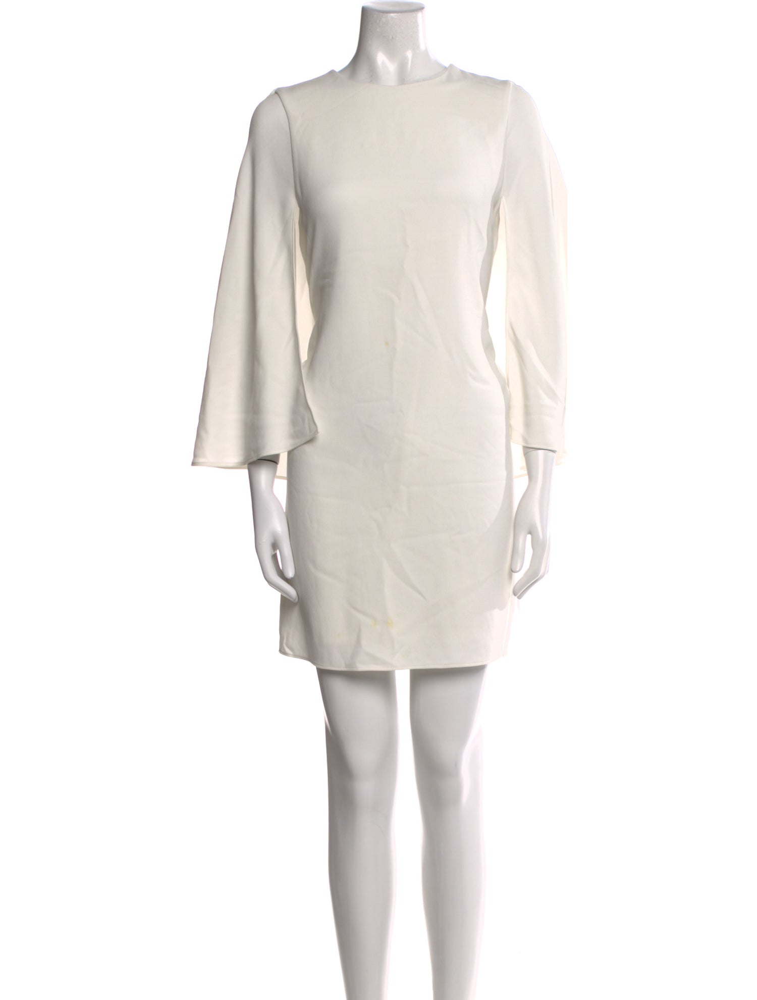 Tibi Bateau Neckline Mini Dress