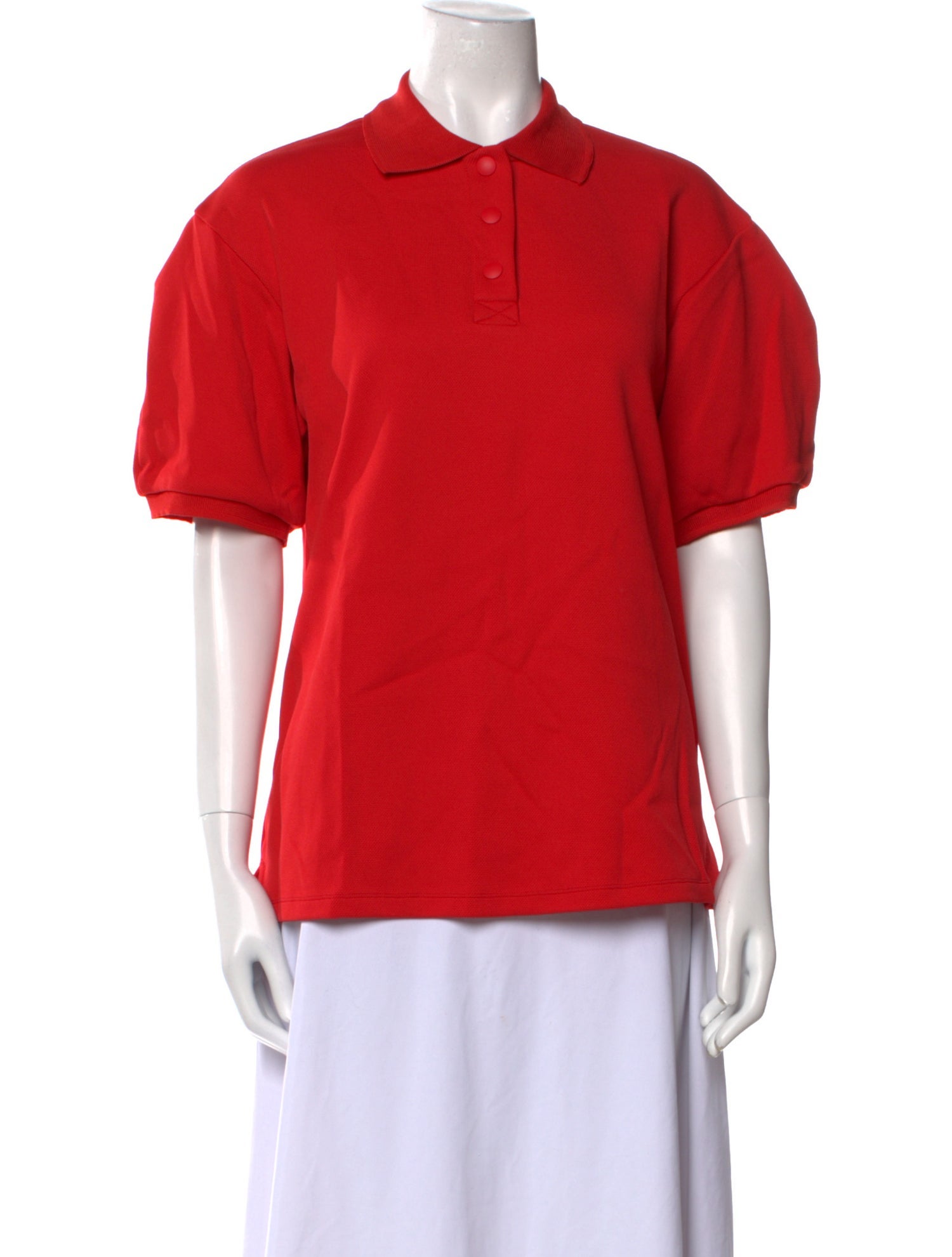 Tibi Short Sleeve Polo