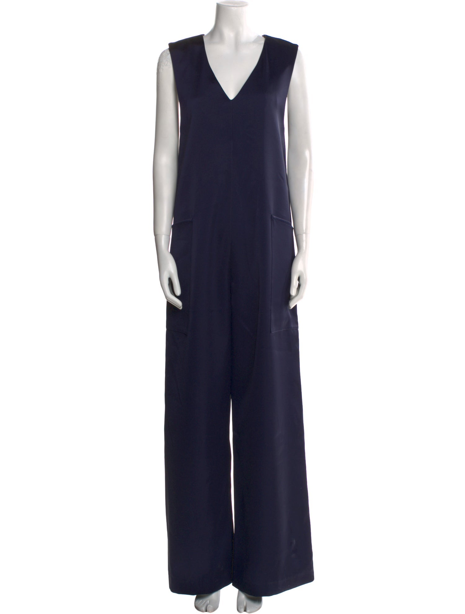 Tibi V-Neck Jumpsuit
