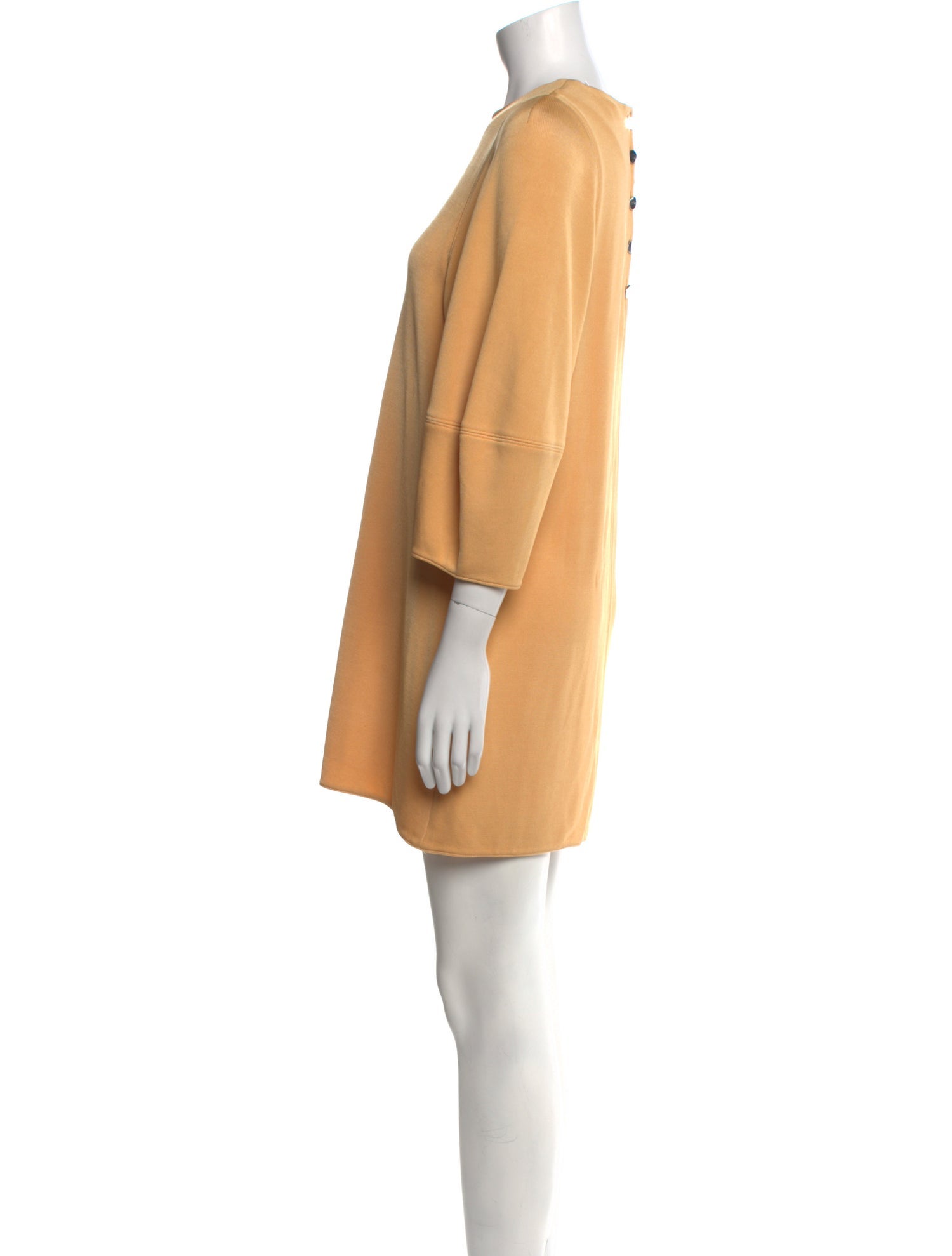 Tibi Crew Neck Mini Dress