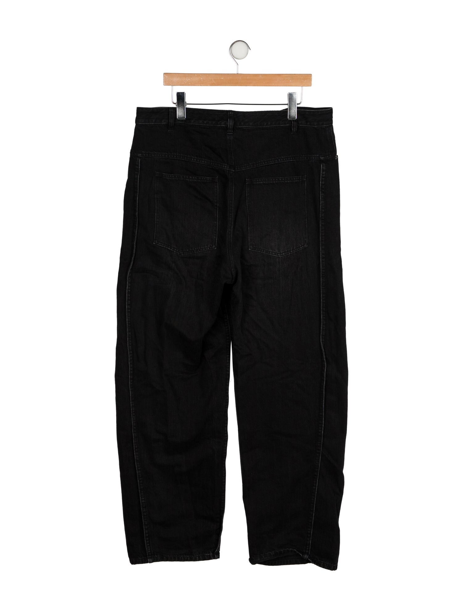 Tibi High-Rise Wide Leg Jeans