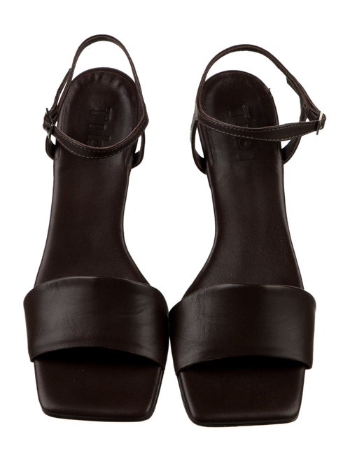 Tibi Leather Sandals
