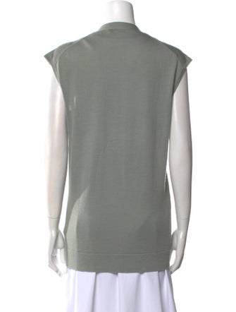 Tibi Wool V-Neck Sweater