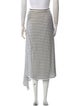 Tibi Silk Midi Length Skirt