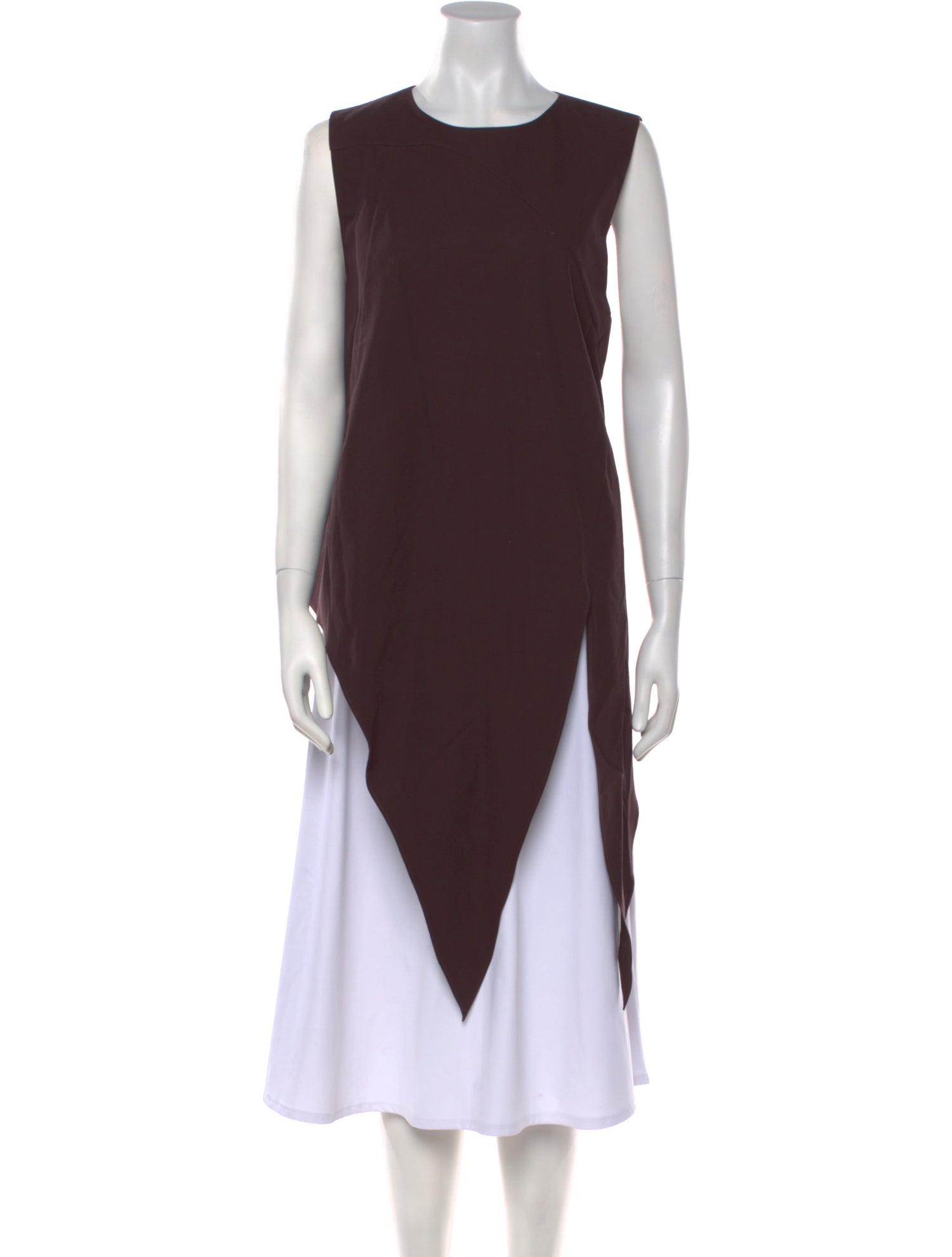 Tibi Crew Neck Sleeveless Tunic w/ Tags