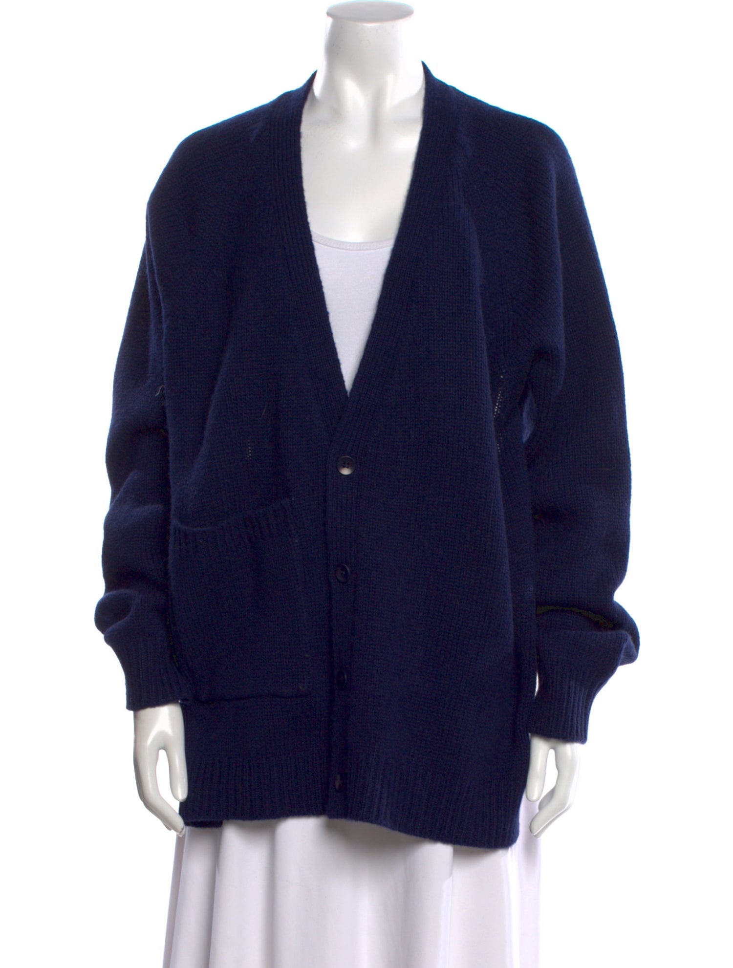 Tibi Wool V-Neck Sweater