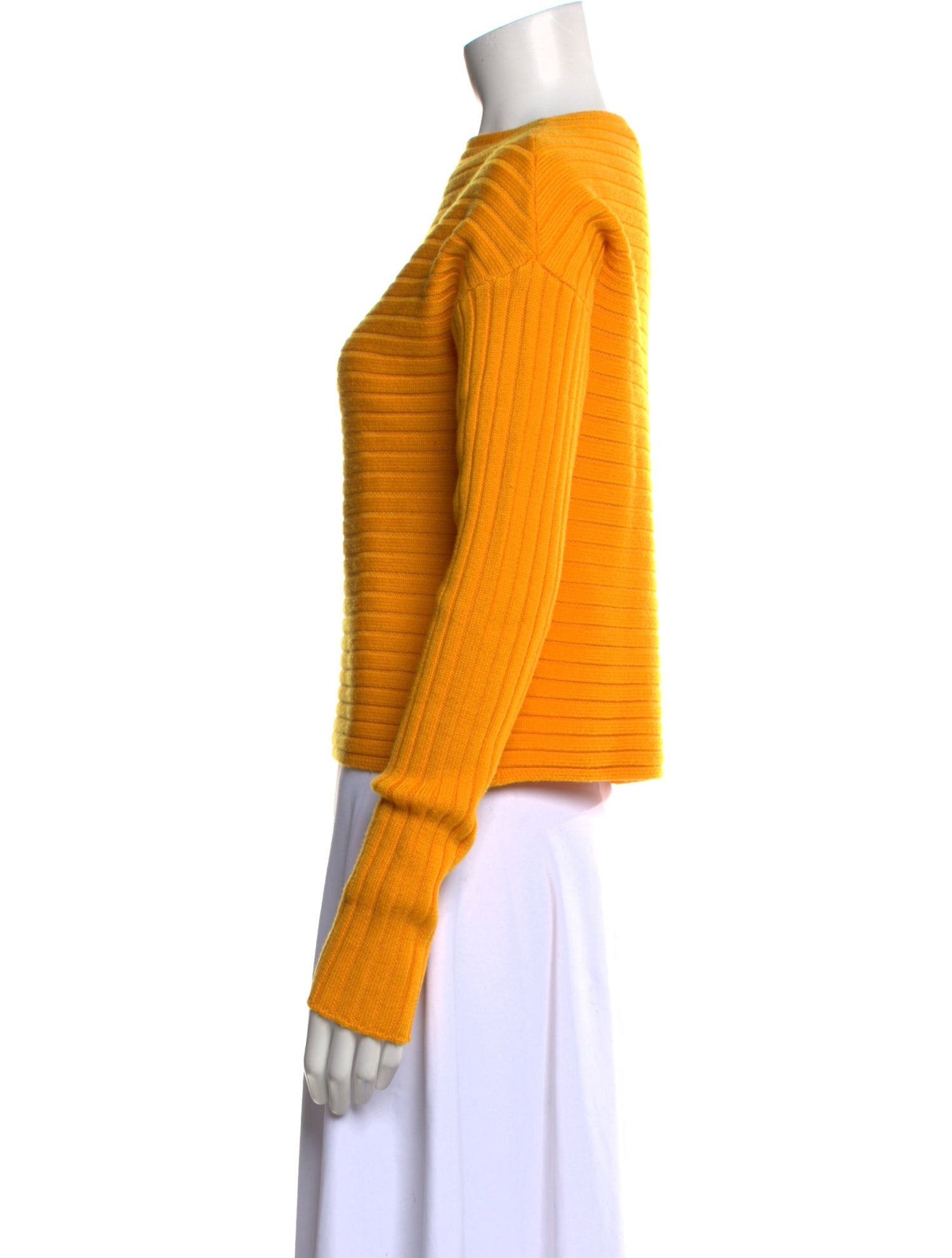 Tibi Merino Wool Bateau Neckline Sweater