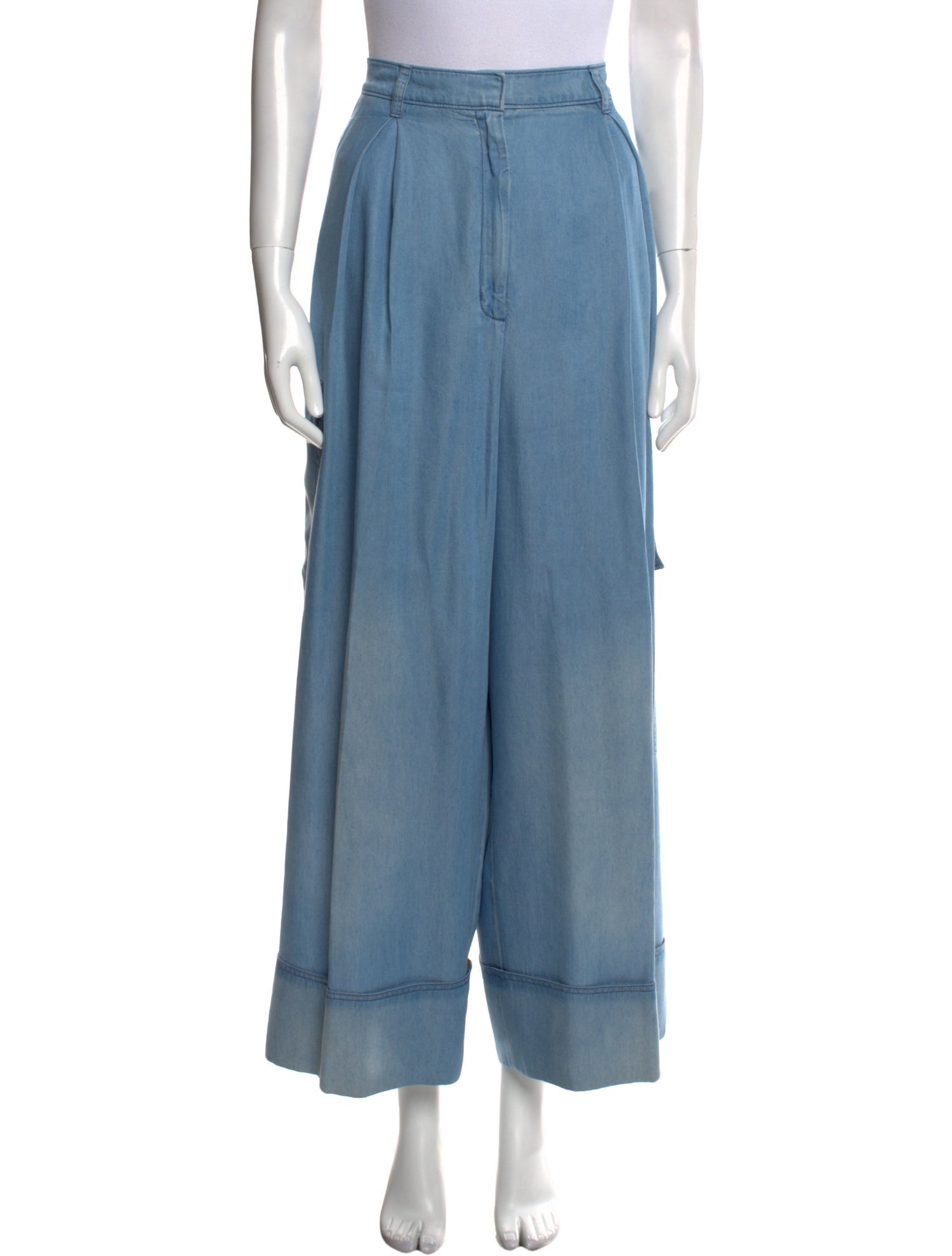Tibi Wide Leg Pants