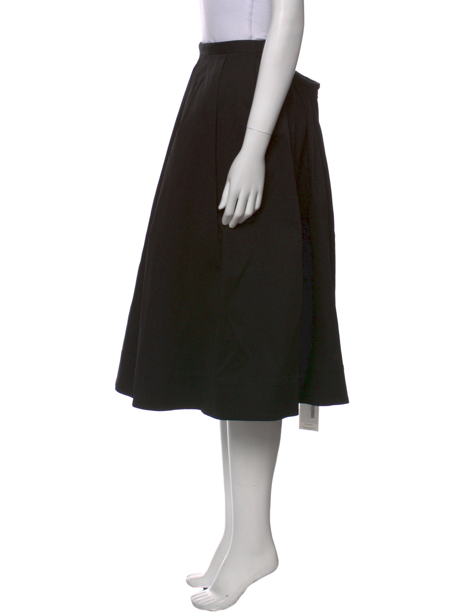 Tibi Pleated Accents Knee-Length Skirt w/ Tags