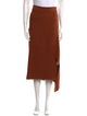 Tibi Merino Wool Midi Length Skirt