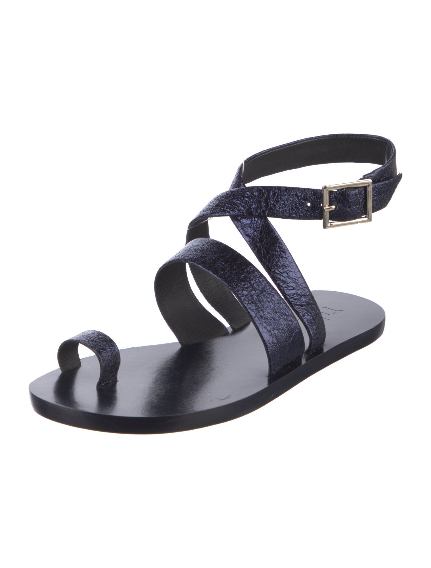 Tibi Leather Gladiator Sandals