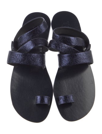 Tibi Leather Gladiator Sandals