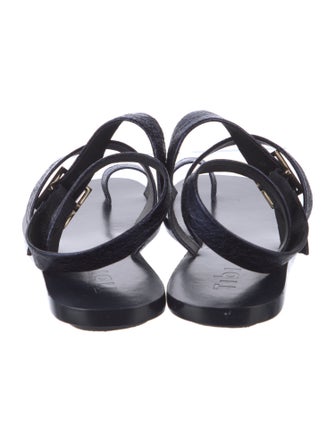 Tibi Leather Gladiator Sandals