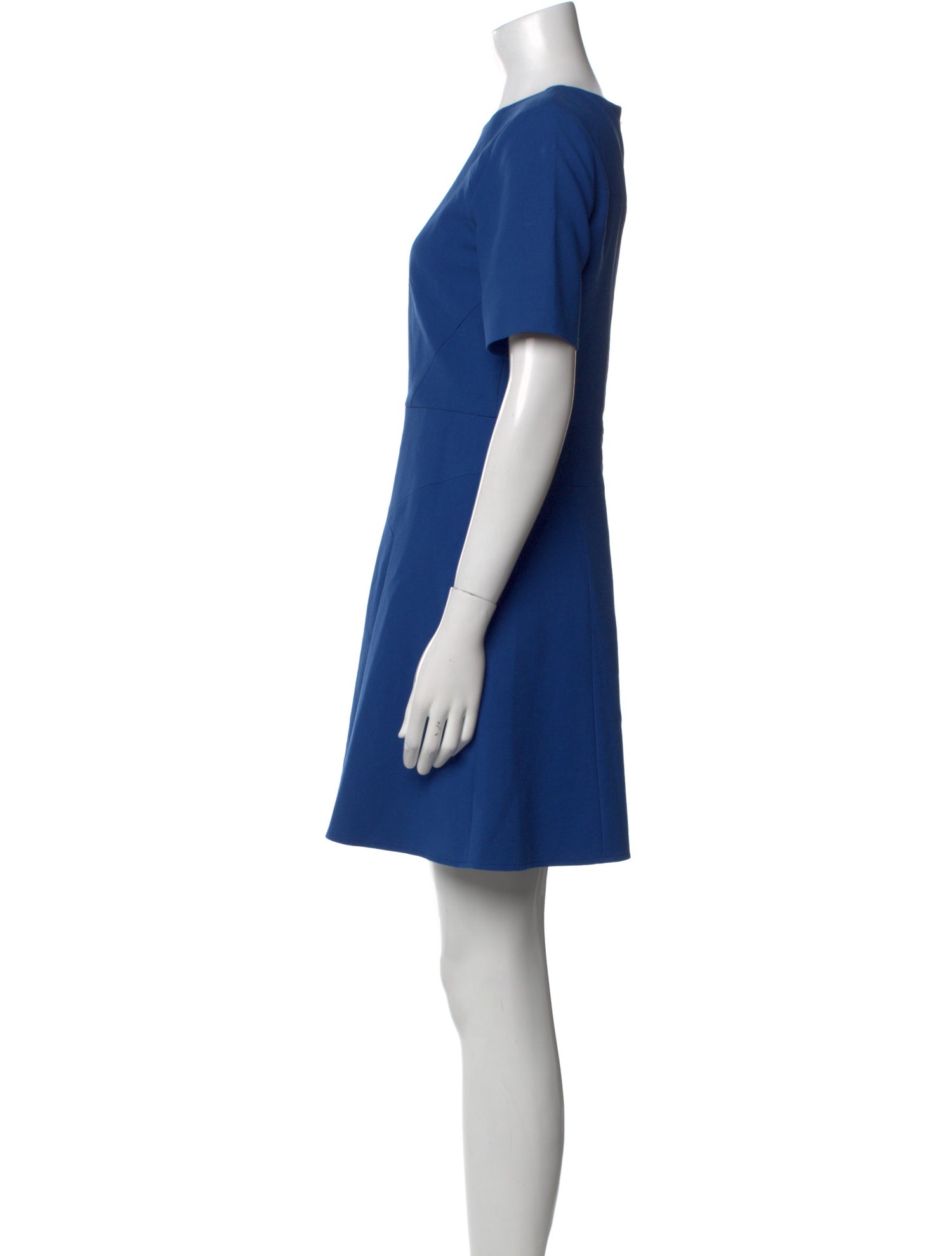 Tibi Crew Neck Mini Dress