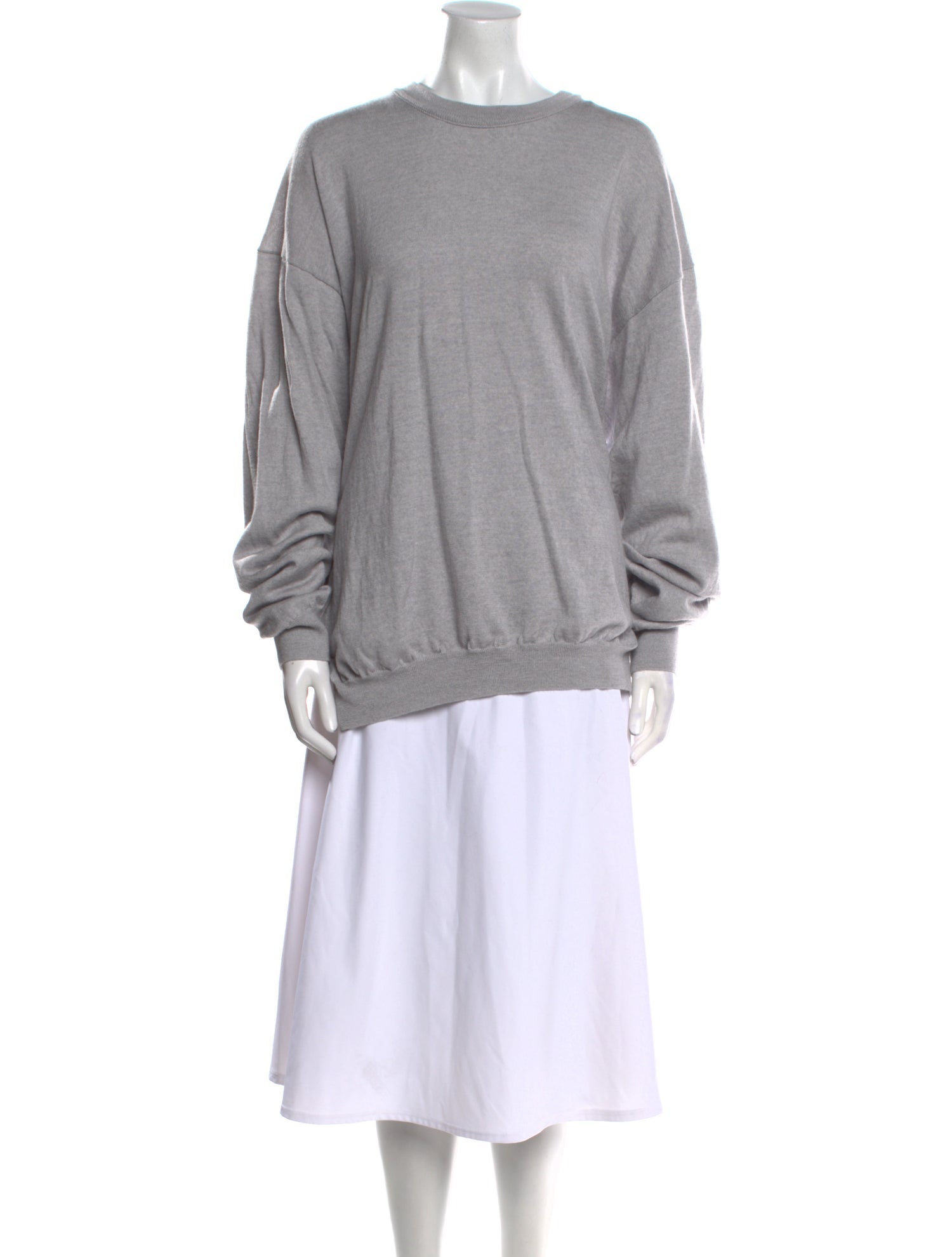 Tibi Wool Crew Neck Sweatshirt