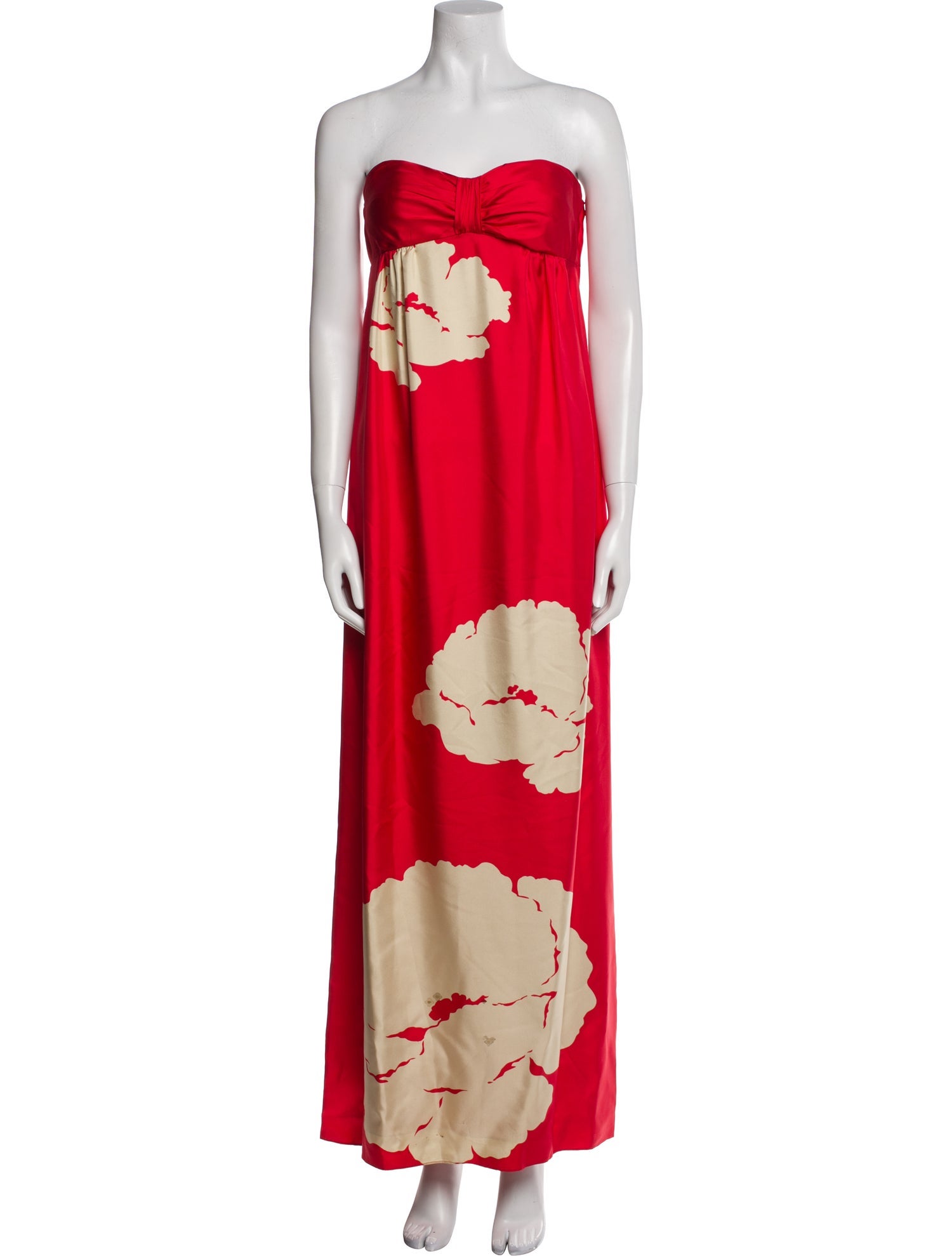 Tibi Silk Long Dress
