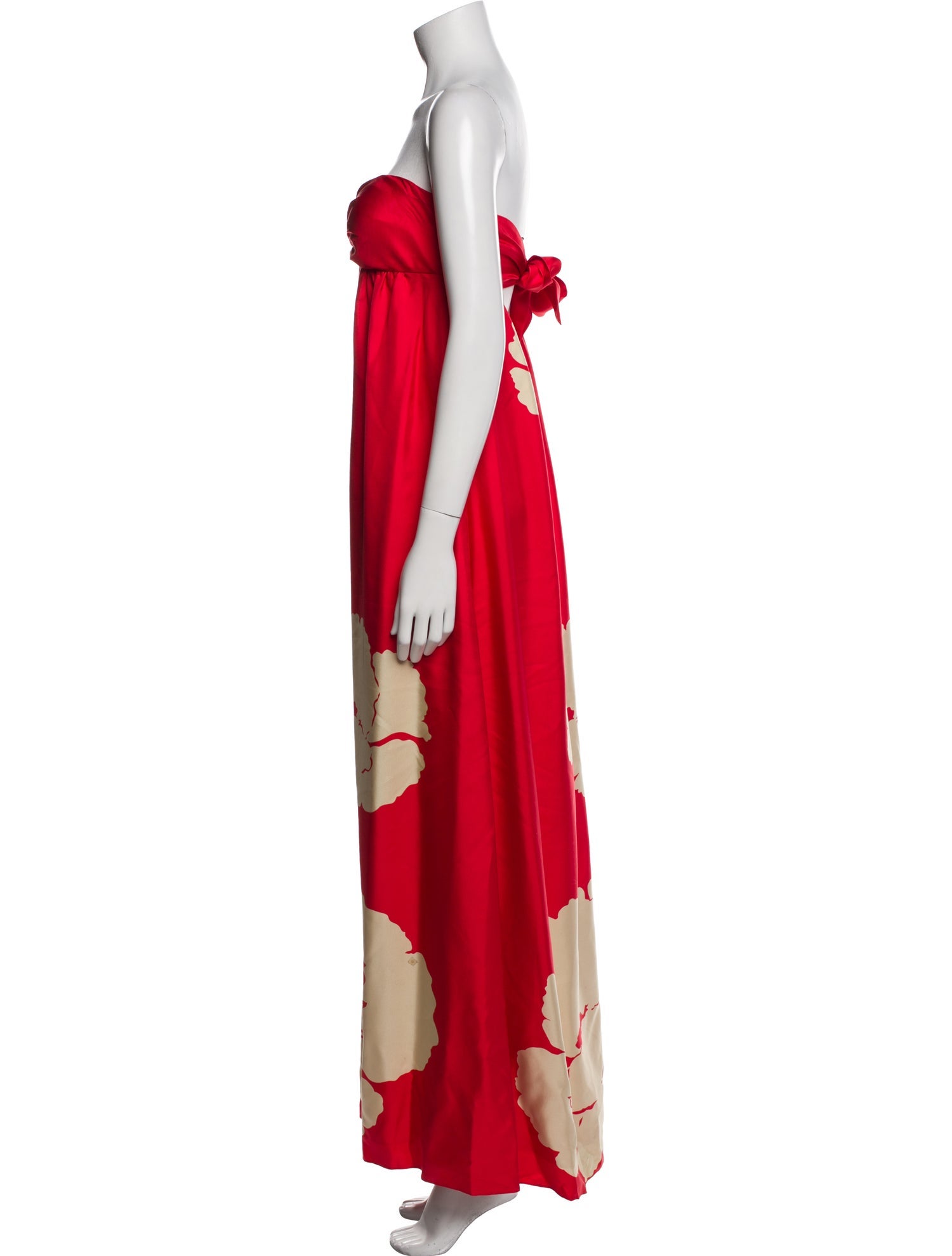 Tibi Silk Long Dress