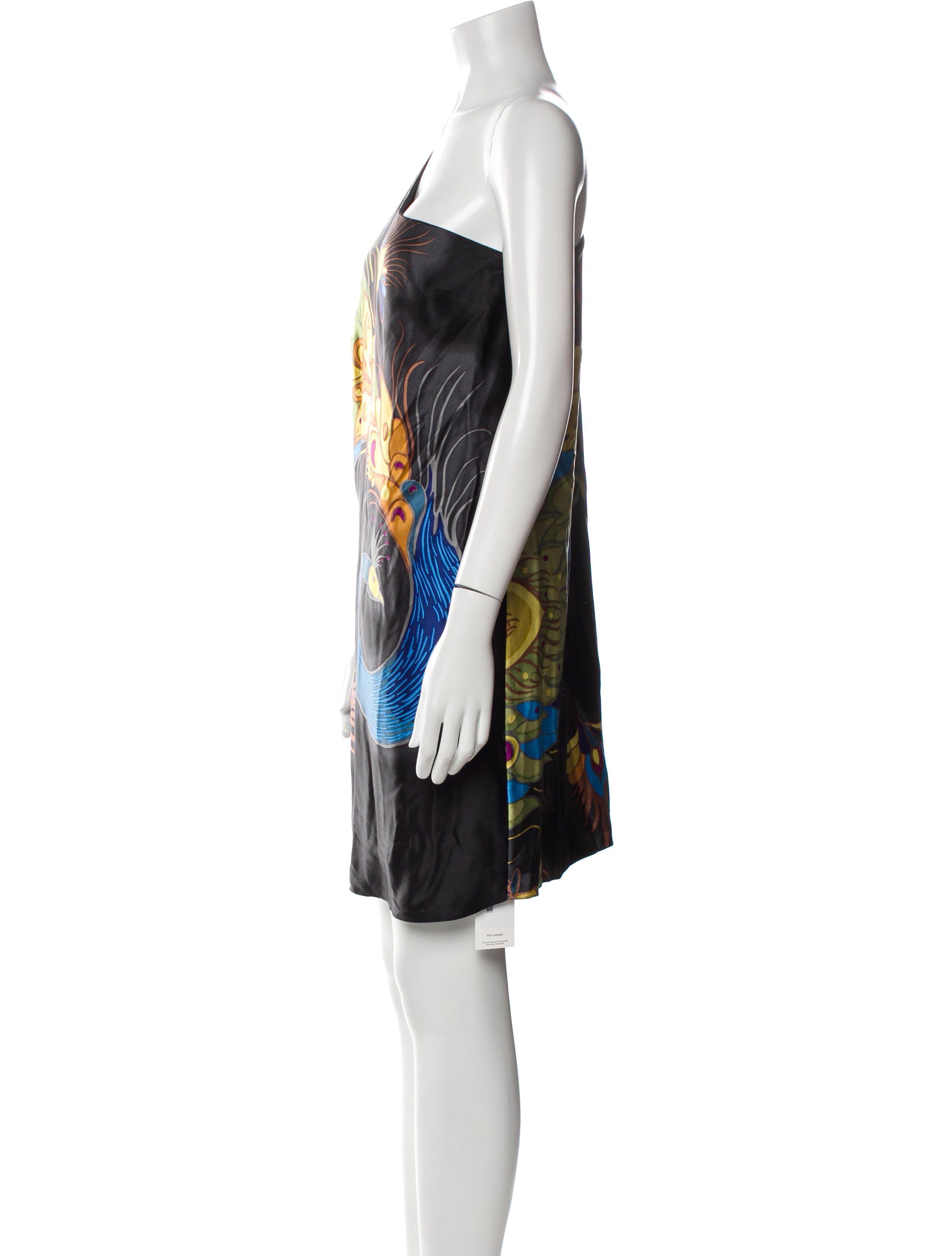 Tibi Silk Knee-Length Dress