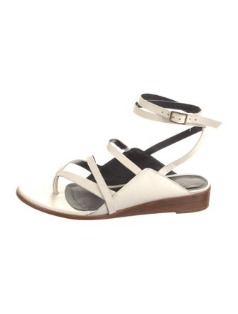 Tibi Leather Gladiator Sandals