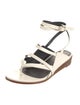 Tibi Leather Gladiator Sandals