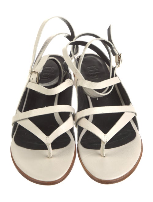 Tibi Leather Gladiator Sandals