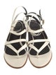Tibi Leather Gladiator Sandals