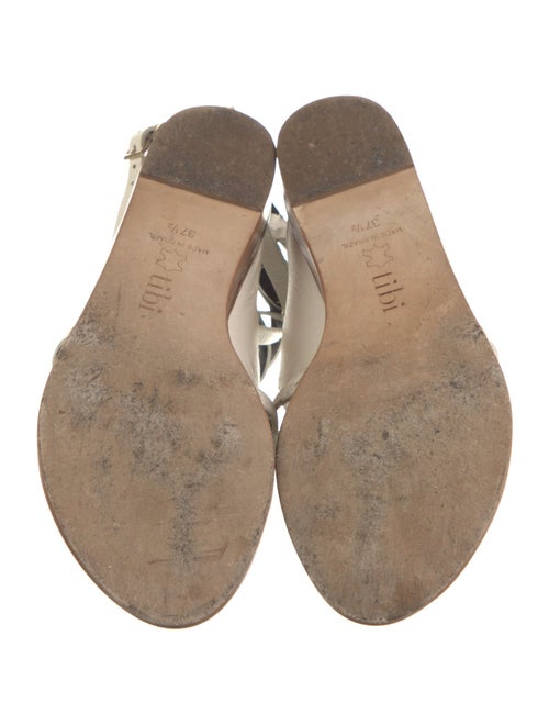 Tibi Leather Gladiator Sandals