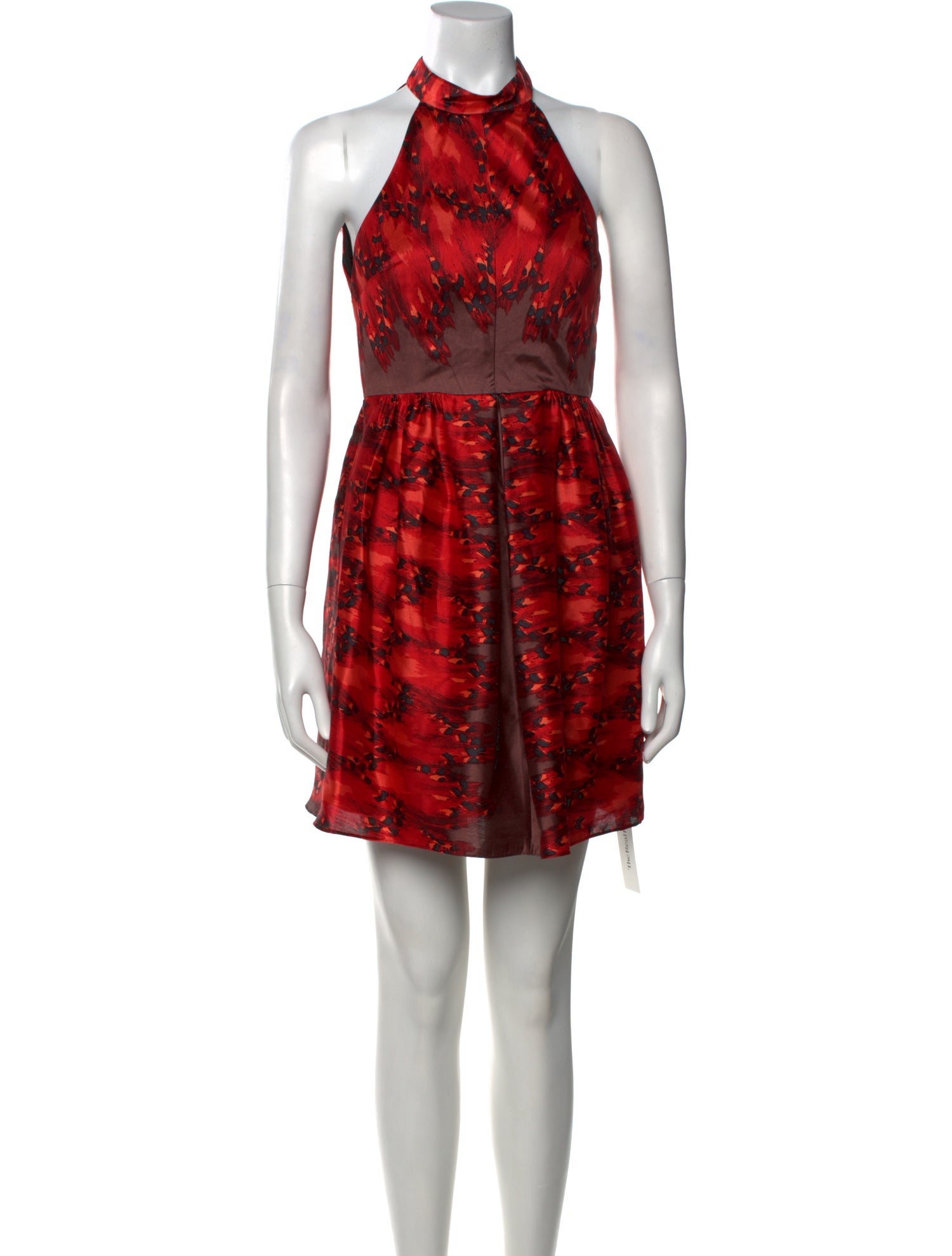 Tibi Silk Mini Dress