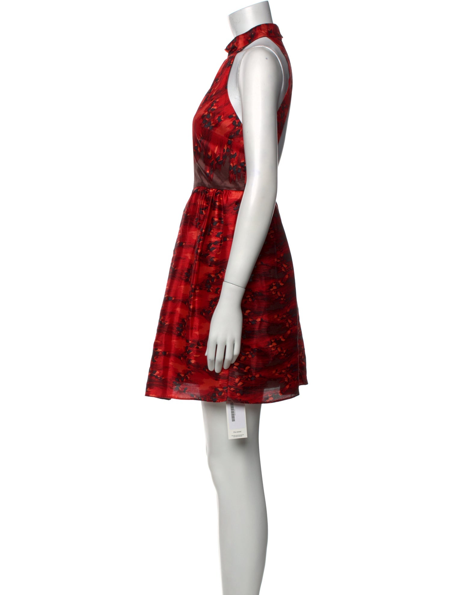 Tibi Silk Mini Dress