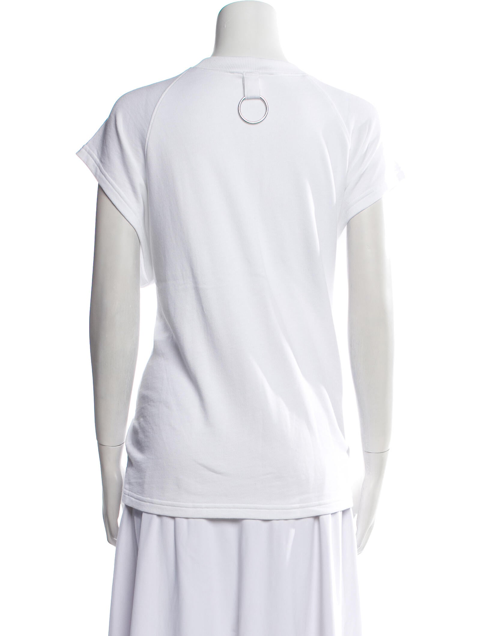 Tibi Crew Neck Short Sleeve T-Shirt
