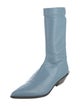 Tibi Leather Sock Boots