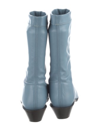 Tibi Leather Sock Boots