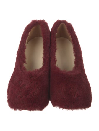 Tibi Shearling Pumps