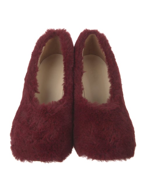 Tibi Shearling Pumps