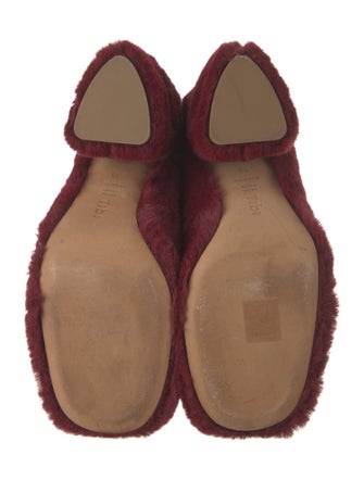 Tibi Shearling Pumps
