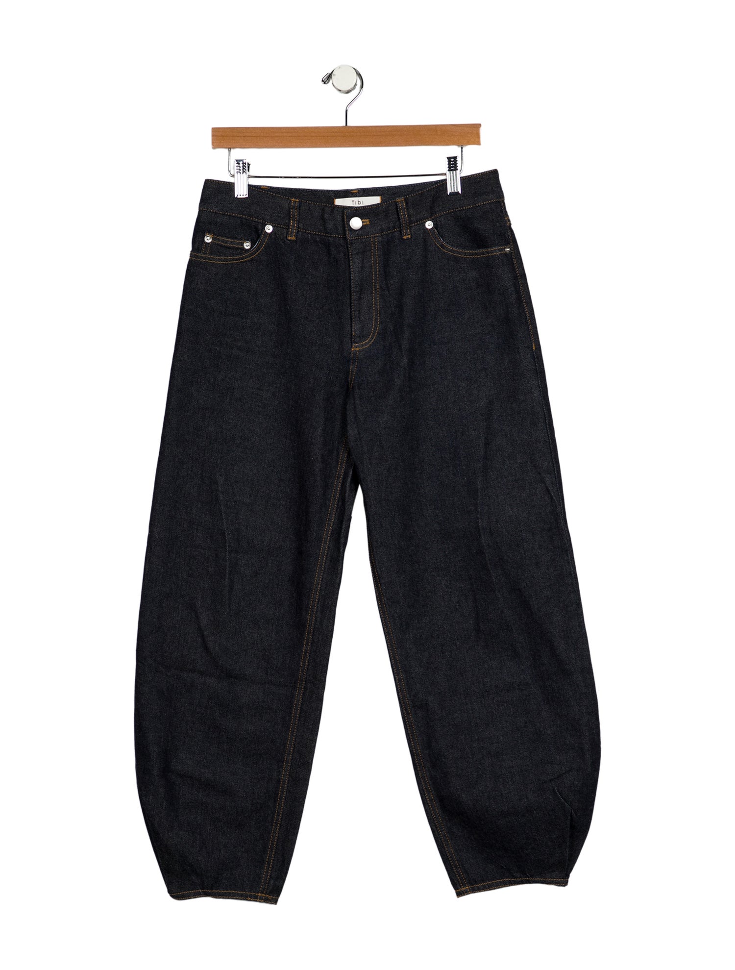 Tibi Mid-Rise Skinny Leg Jeans