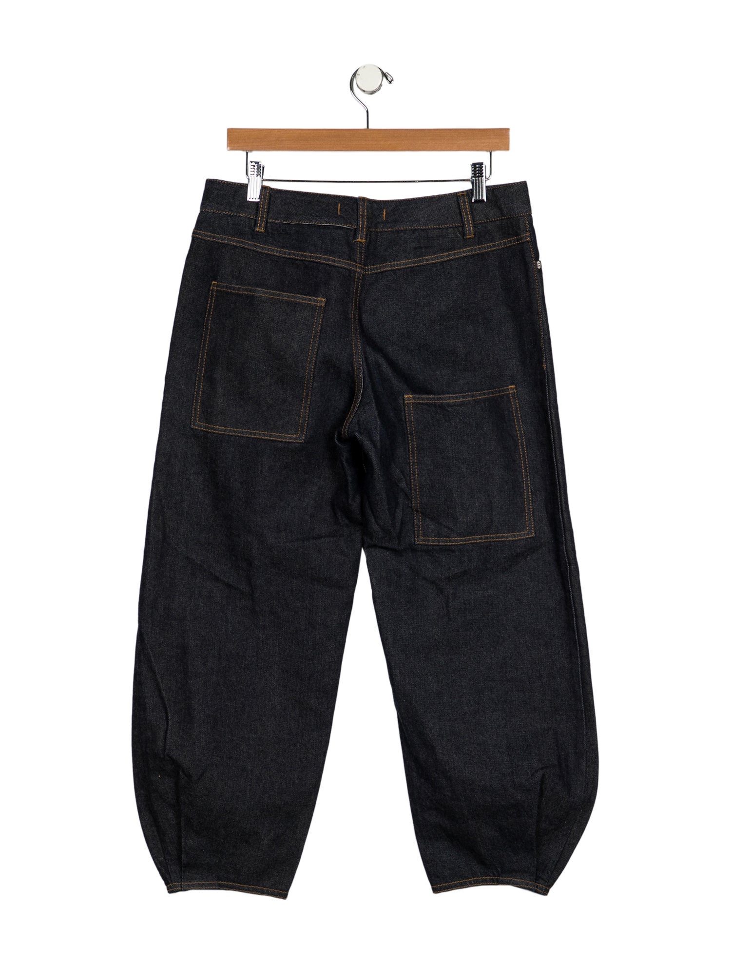 Tibi Mid-Rise Straight Leg Jeans