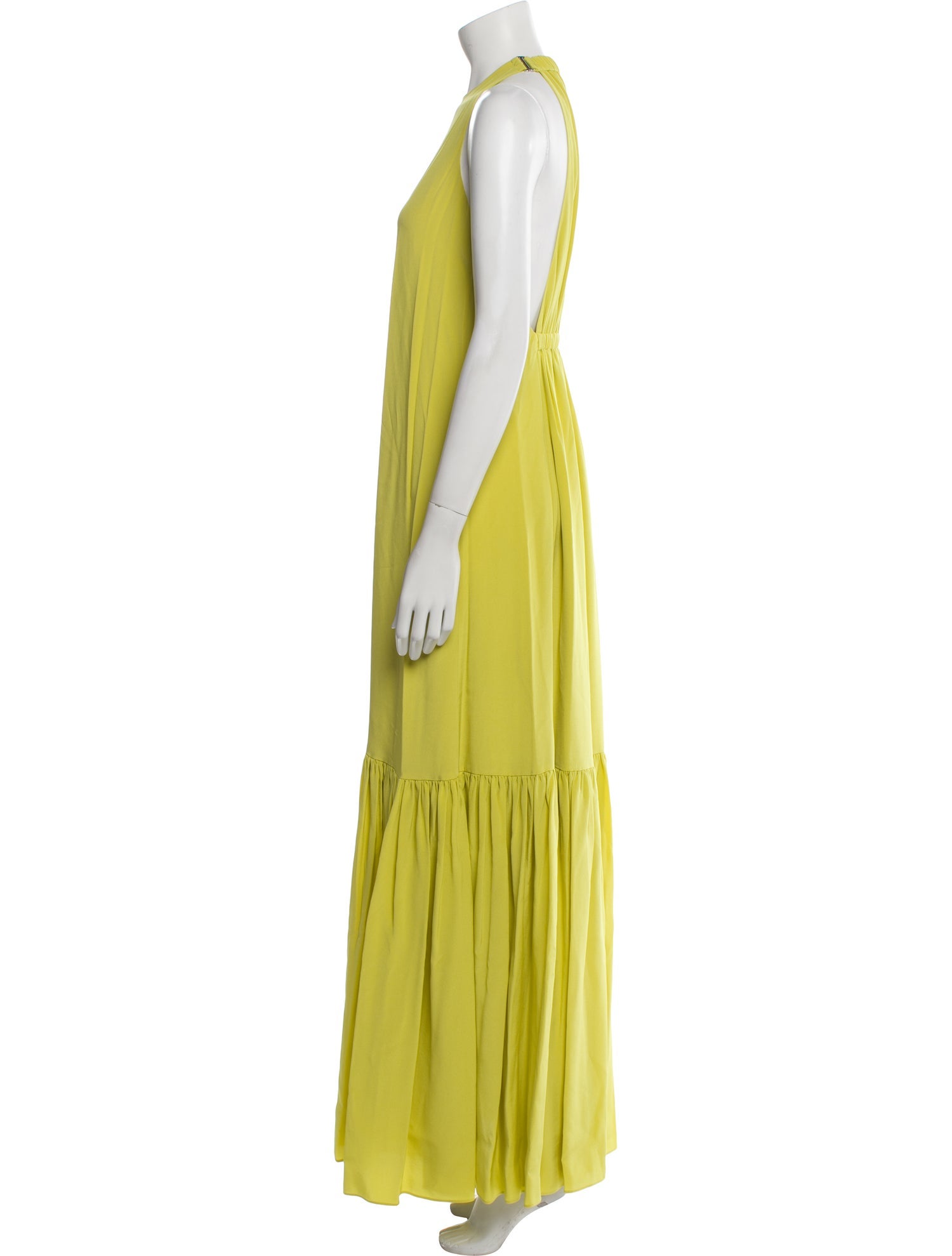 Tibi Silk Long Dress