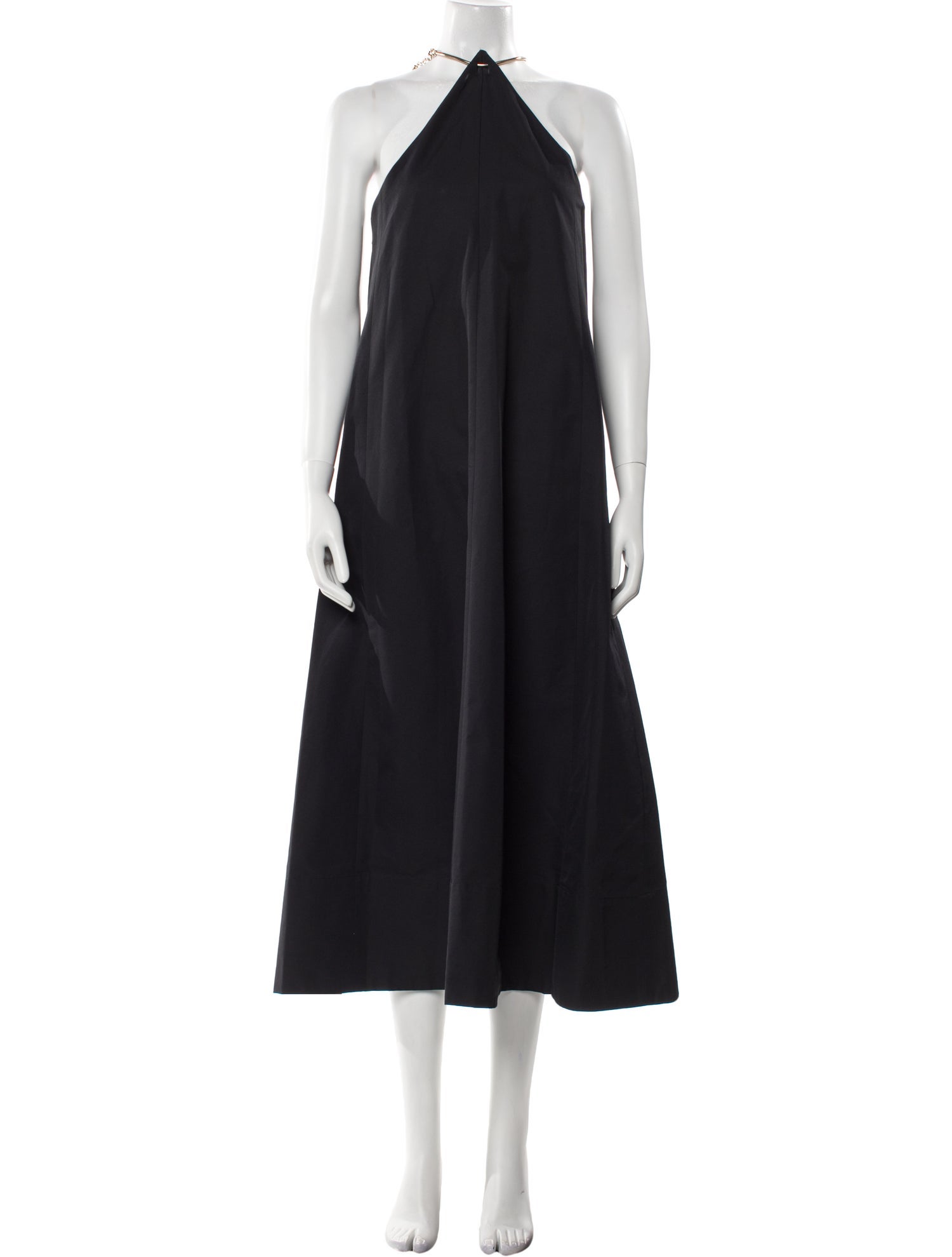 Tibi Halterneck Long Dress