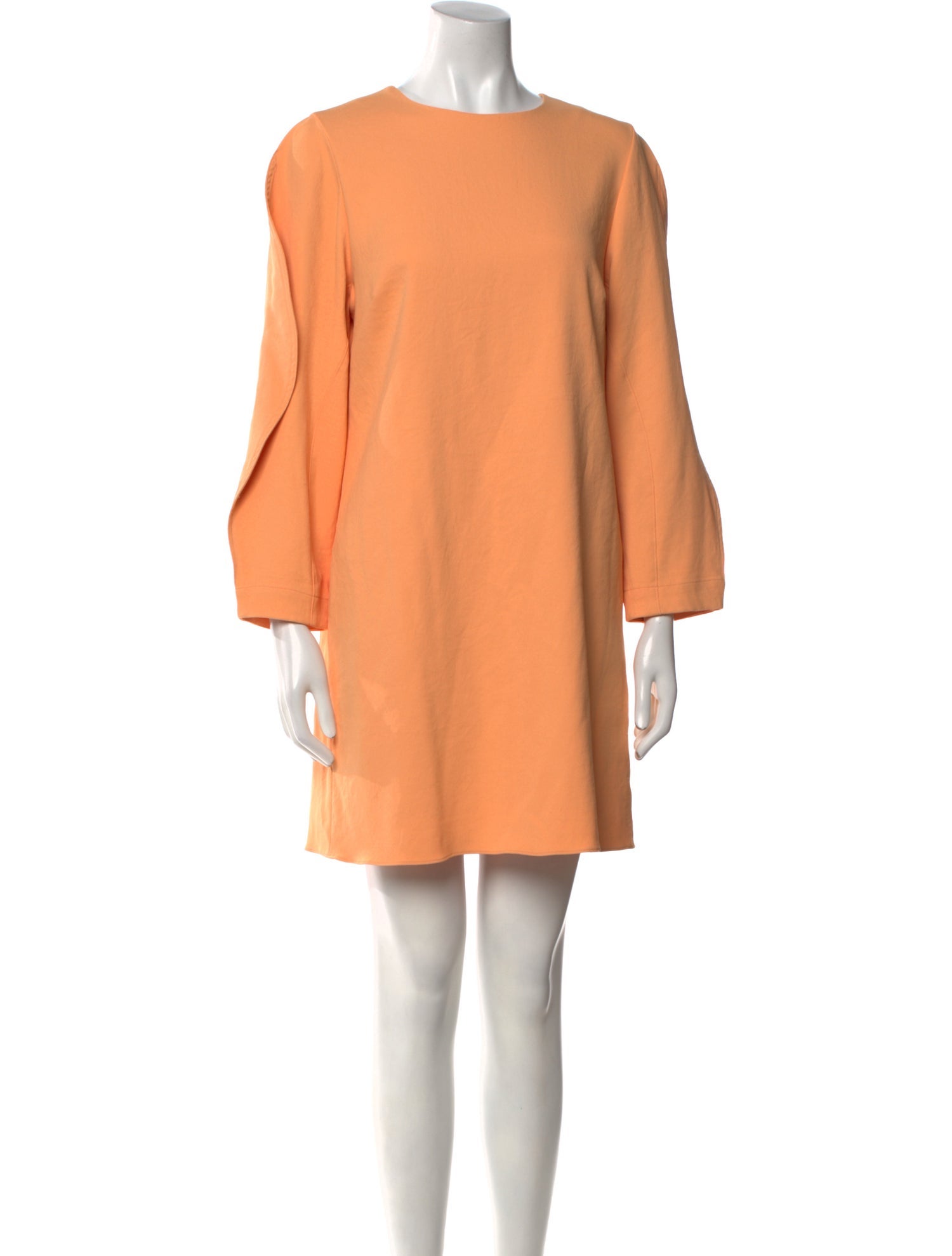 Tibi Crew Neck Mini Dress