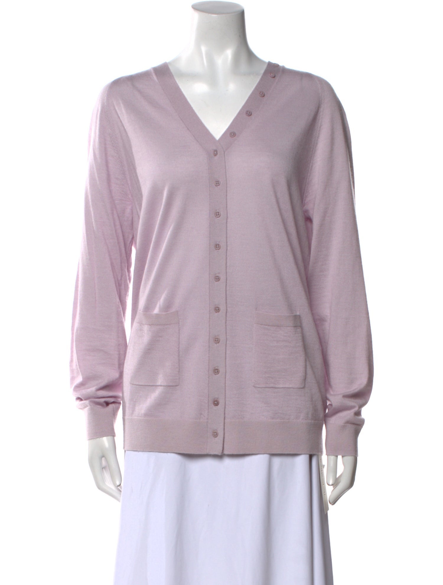 Tibi Cashmere V-Neck Sweater