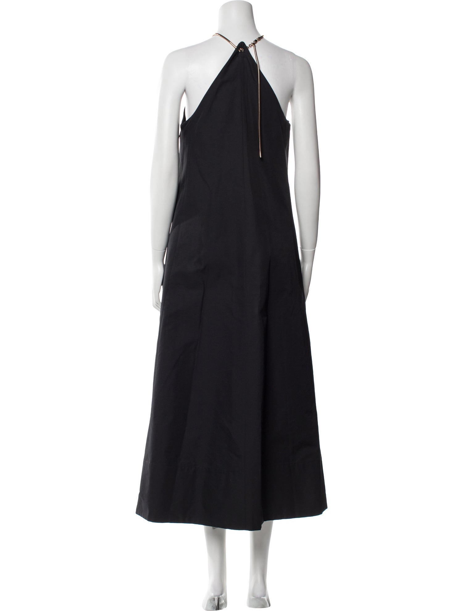 Tibi Halterneck Long Dress