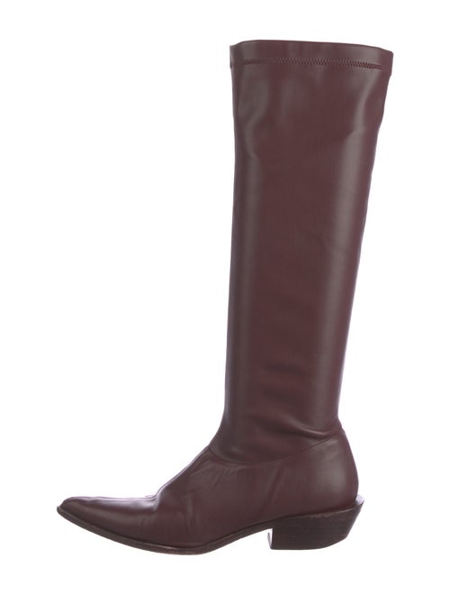 Tibi Leather Riding Boots