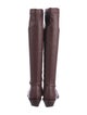 Tibi Leather Riding Boots