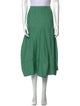 Tibi Silk Midi Length Skirt