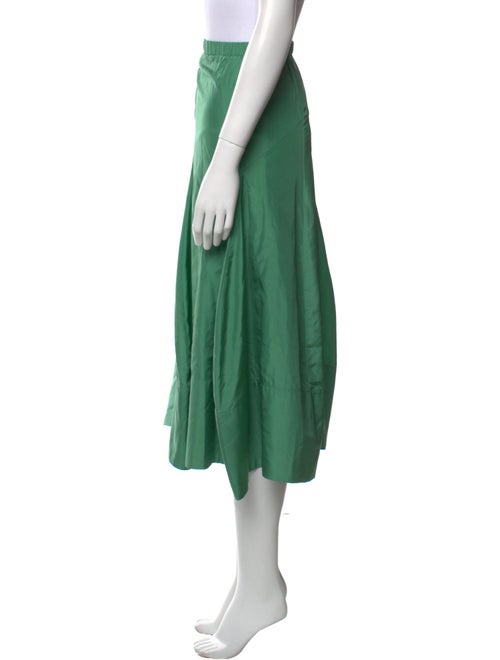 Tibi Silk Midi Length Skirt