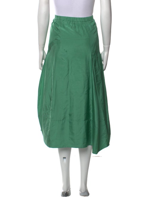 Tibi Silk Midi Length Skirt
