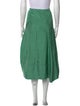 Tibi Silk Midi Length Skirt